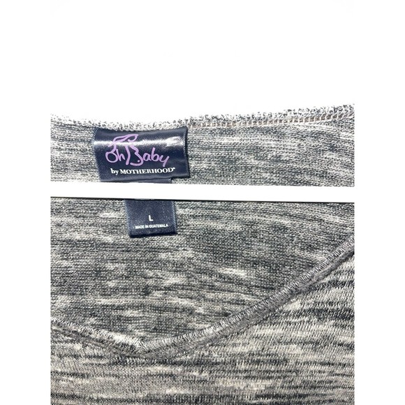 Women Ladies Maternity Hooded Blouse Motherhood Size Large - Picture 2 of 3